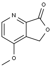 Furo[3,4-b]pyridin-7(5H)-one, 4-methoxy- (9CI) Struktur