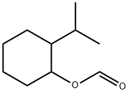 Cyclohexanol,2-(1-methylethyl)-,formate(9CI) Struktur