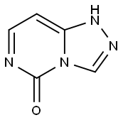 1,2,4-Triazolo[4,3-c]pyrimidin-5(1H)-one(9CI) Struktur