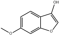 3-Benzofuranol,  6-methoxy- Struktur