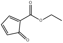 1,3-Cyclopentadiene-1-carboxylicacid,5-oxo-,ethylester(9CI) Struktur