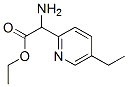 2-Pyridineaceticacid,alpha-amino-5-ethyl-,ethylester(9CI) Struktur