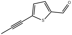 5-(1-Propynyl)-2-thiophenecarbaldehyde Struktur