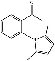 1-[2-(2,5-DIMETHYL-1H-PYRROL-1-YL)PHENYL]-ETHANONE Struktur