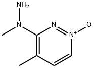 Pyridazine,  4-methyl-3-(1-methylhydrazino)-,  1-oxide  (9CI) Struktur