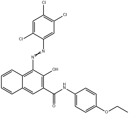 N-(4-ethoxyphenyl)-3-hydroxy-4-[(2,4,5-trichlorophenyl)azo]naphthalene-2-carboxamide