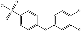 4-(3,4-DICHLOROPHENOXY)BENZENESULFONYL CHLORIDE Struktur