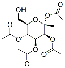 methyl tetra-O-acetyl-alpha-D-mannopyranoside Structure