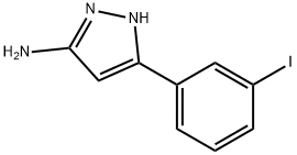 5-(3-IODO-PHENYL)-2H-PYRAZOL-3-YLAMINE Struktur