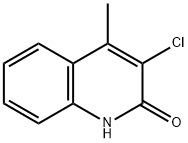 3-chloro-4-Methylquinolin-2(1H)-one Struktur