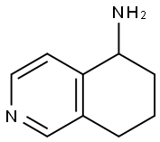 5-Isoquinolinamine,5,6,7,8-tetrahydro-(9CI) Struktur