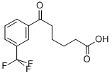 6-OXO-6-(3-TRIFLUOROMETHYLPHENYL)HEXANOIC ACID Struktur