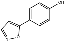 Phenol, 4-(5-isoxazolyl)- (9CI) Struktur