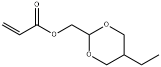 2-Propenoicacid,(5-ethyl-1,3-dioxan-2-yl)methylester(9CI) Struktur