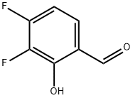 Benzaldehyde, 3,4-difluoro-2-hydroxy- (9CI) Struktur