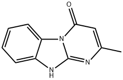 Pyrimido[1,2-a]benzimidazol-4(1H)-one, 2-methyl- (9CI) Struktur