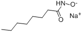 CAPRYLOHYDROXAMIC ACID SODIUM SALT Struktur