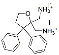 (dihydro-3,3-diphenyl-(3H)-furan-2-ylidene)dimethylammonium iodide Struktur