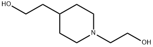 piperidine-1,4-diethanol Struktur