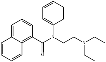 N-[2-(Diethylamino)ethyl]-N-phenyl-1-naphthalenecarboxamide Struktur