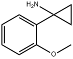 1-(2-METHOXYPHENYL)CYCLOPROPANAMINE Struktur