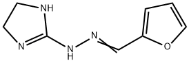 2-Furancarboxaldehyde,  (4,5-dihydro-1H-imidazol-2-yl)hydrazone  (9CI) Struktur