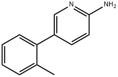 5-(2-Methylphenyl)pyridin-2-aMine Struktur