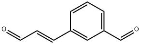 Benzaldehyde, 3-[(1E)-3-oxo-1-propenyl]- (9CI) Struktur