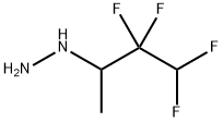 Hydrazine,  (2,2,3,3-tetrafluoro-1-methylpropyl)- Struktur