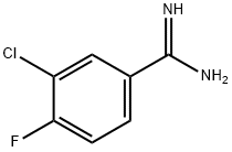 3-CHLORO-4-FLUORO-BENZAMIDINE