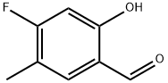 Benzaldehyde, 4-fluoro-2-hydroxy-5-methyl- (9CI) Struktur