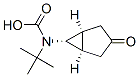 Carbamic acid, [(1alpha,5alpha,6alpha)-3-oxobicyclo[3.1.0]hex-6-yl]-, 1,1-dimethylethyl Struktur