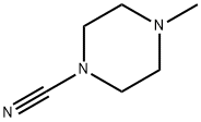 4-METHYL-PIPERAZINE-1-CARBONITRILE Struktur