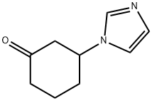 Cyclohexanone, 3-(1H-imidazol-1-yl)- (9CI) Struktur