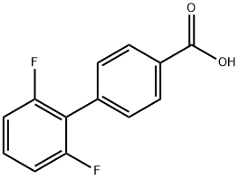 4-(2,6-Difluorophenyl)benzoic acid Struktur