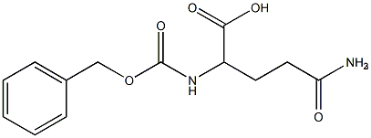 Carbobenzoxy-DL-glutamine Struktur