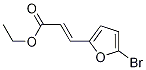 ethyl (2E)-3-(5-broMofuran-2-yl)prop-2-enoate Struktur