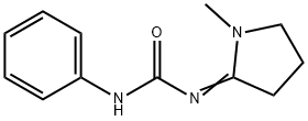 1-(1-Methylpyrrolidin-2-ylidene)-3-phenylurea Struktur