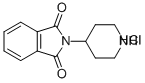 4-PIPERIDINYL PHTHALIMIDE HYDROCHLORIDE Struktur