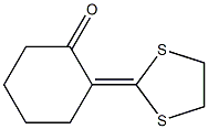 2-(1,3-Dithiolan-2-ylidene)cyclohexanone Struktur