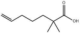 2,2-DIMETHYL-6-HEPTENOIC ACID Struktur