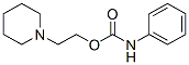 2-piperidinoethyl phenylcarbamate Struktur