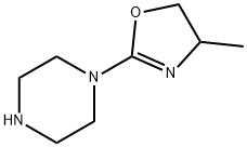 Piperazine, 1-(4,5-dihydro-4-methyl-2-oxazolyl)- (9CI) Struktur