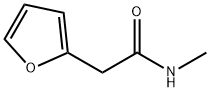 N-Methyl-2-furanacetamide Struktur