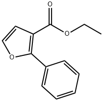 2-PHENYL-3-CARBETHOXYFURAN Struktur