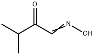 (1E)-1-hydroxyimino-3-methyl-butan-2-one Struktur