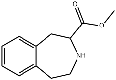 Methyl 1H,2H,3H,4H,5H-benzo[d]azepine-2-carboxylate hydrochloride Struktur