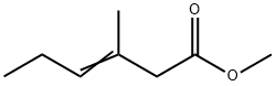 3-Methyl-3-hexenoic acid methyl ester Struktur