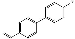 4'-Bromo-[1,1'-biphenyl]-4-carboxaldehyde Struktur