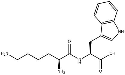 H-LYS-TRP-OH Struktur